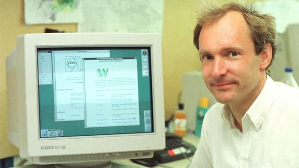 Tim Berners-Lee, pictured at CERN (Image: CERN)